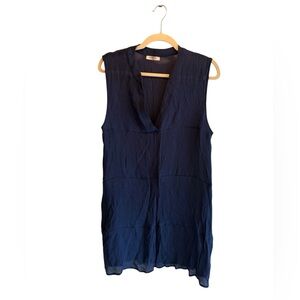 AIMAGE Navy Shift Dress in Size L